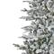 6ft. Pre-Lit Real Touch™ Elite Flocked Calgary Pine IPT Artificial Christmas Tree, Dual Color LED Lights